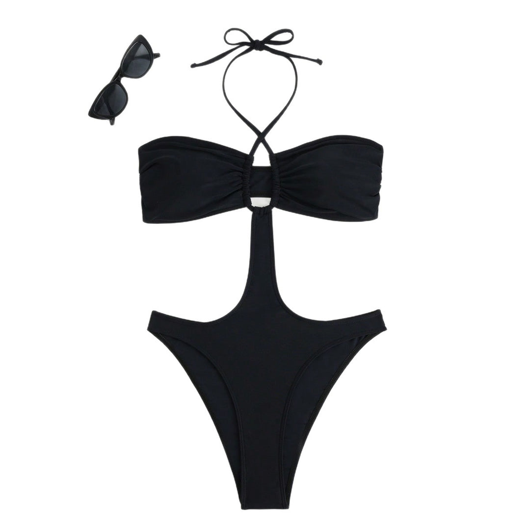 Damen Badeanzug mit verführerischem Cut-Out Design EB