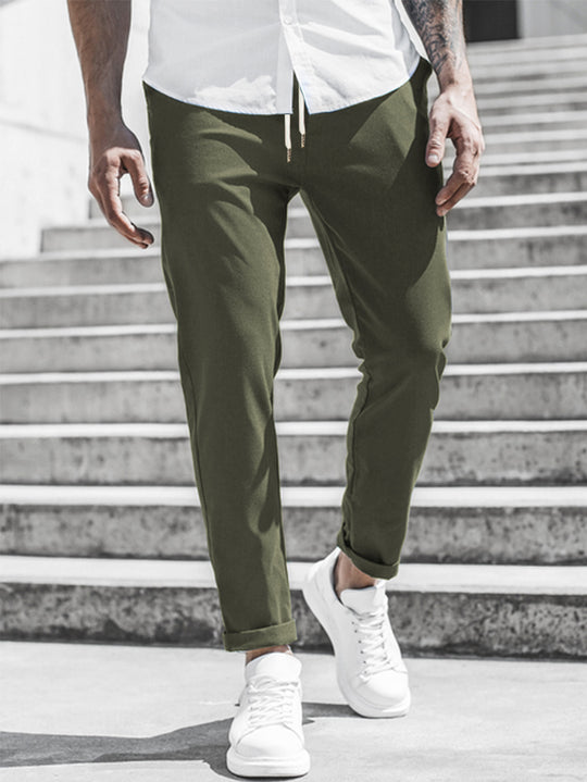 EB Herren Freizeithose mit Kordelzug und Seitentaschen
