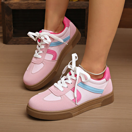 Damen Sportliche Sneakers mit modischem Farbverlauf EB