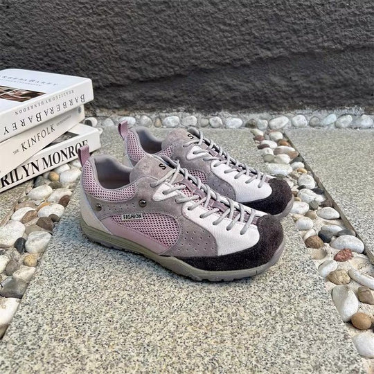 Damen modische Freizeitschuhe mit atmungsaktiver Mesh-Oberfläche und rutschfester Sohle EB