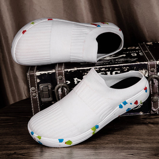Damen Komfortable Freizeitschuhe mit rutschfester Sohle und elastischem Obermaterial EB
