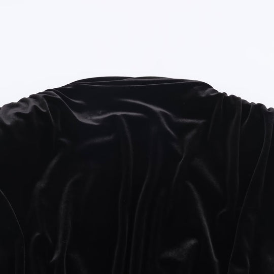 Damen elegantes Top mit Wickeldesign und luxuriöser Drapierung EB