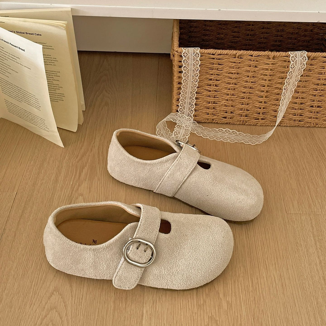 Damen Komfortable Clogs mit verstellbarem Riemen und weichem Innenfutter EB