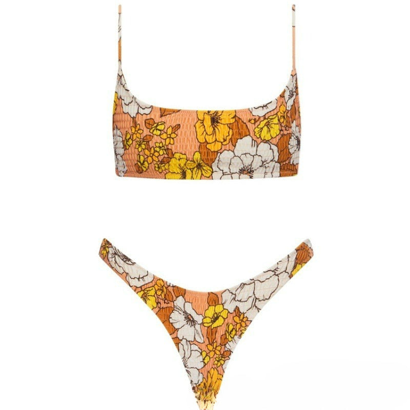 Damen Floral-Bikini-Set EB