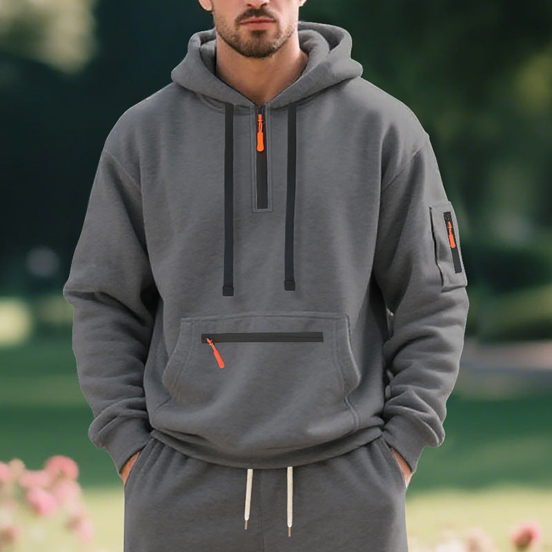 Herren Urbaner Multifunktions Kapuzenpullover EB