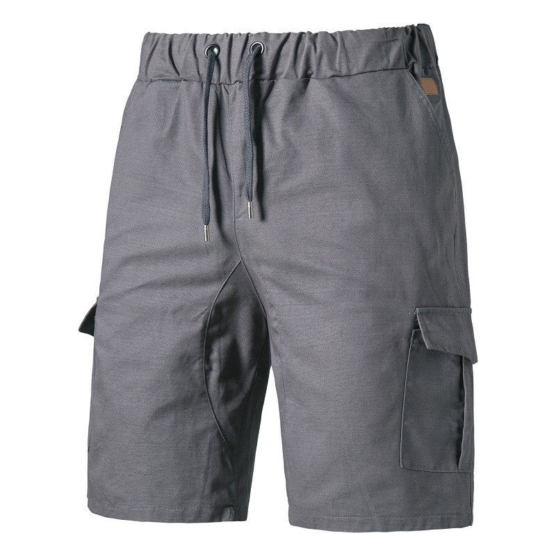 Herren Cargo-Shorts mit elastischem Bund und praktischen Taschen EB
