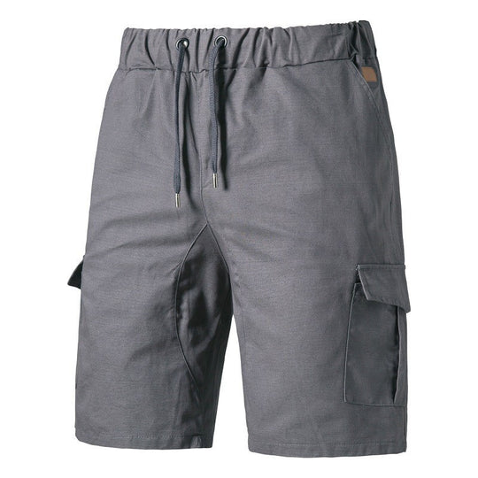 Herren Cargo-Shorts mit elastischem Bund und praktischen Taschen EB