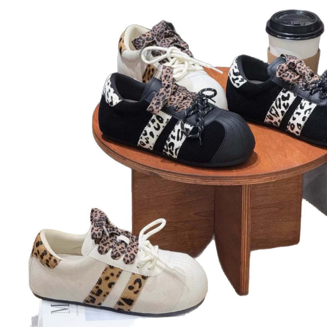 Damen Sneakers im trendigen Animal-Print Design von EB