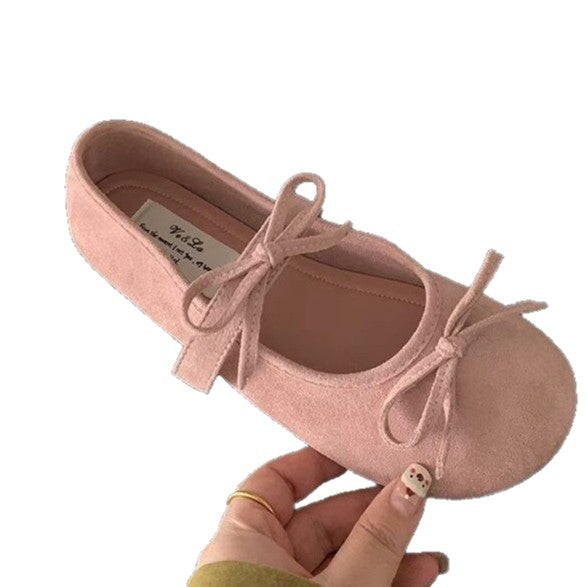 Damen Ballerinas mit verspieltem Schleifen-Design EB