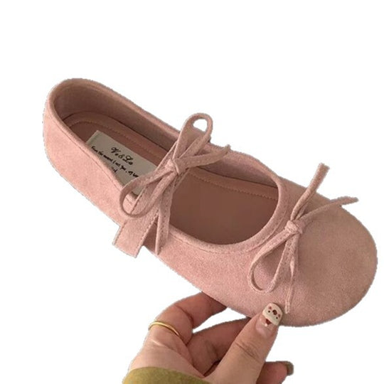 Damen Ballerinas mit verspieltem Schleifen-Design EB