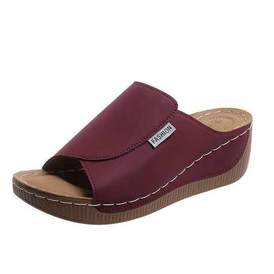 Damen Bequeme und stilvolle Clogs mit elastischer Obermaterialstruktur und rutschfester Sohle EB
