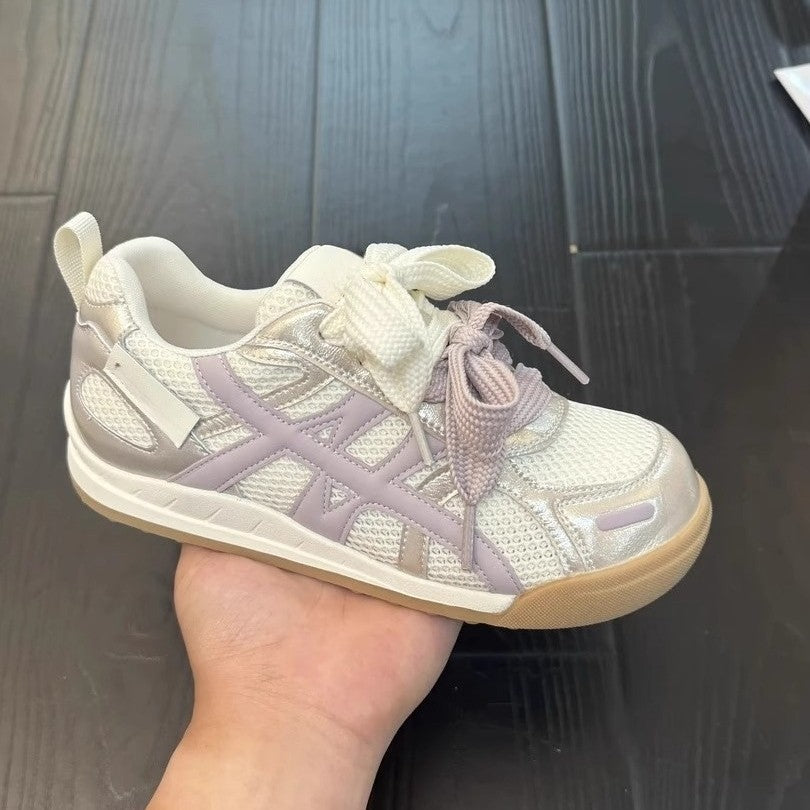 Damen Sportliche Mesh-Sneaker mit innovativer Schnürtechnologie EB