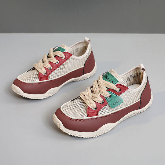 Damen Atmungsaktive Freizeitsneaker mit robustem Profil und modischen Akzenten EB