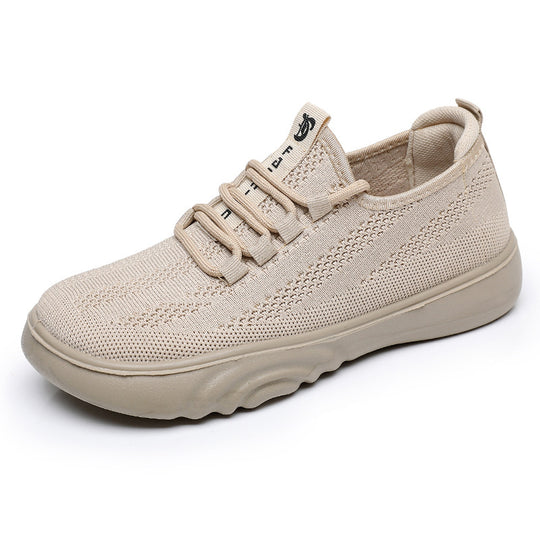 Damen Atmungsaktive Freizeit-Sneaker mit elastischem Obermaterial und flexibler Sohle EB