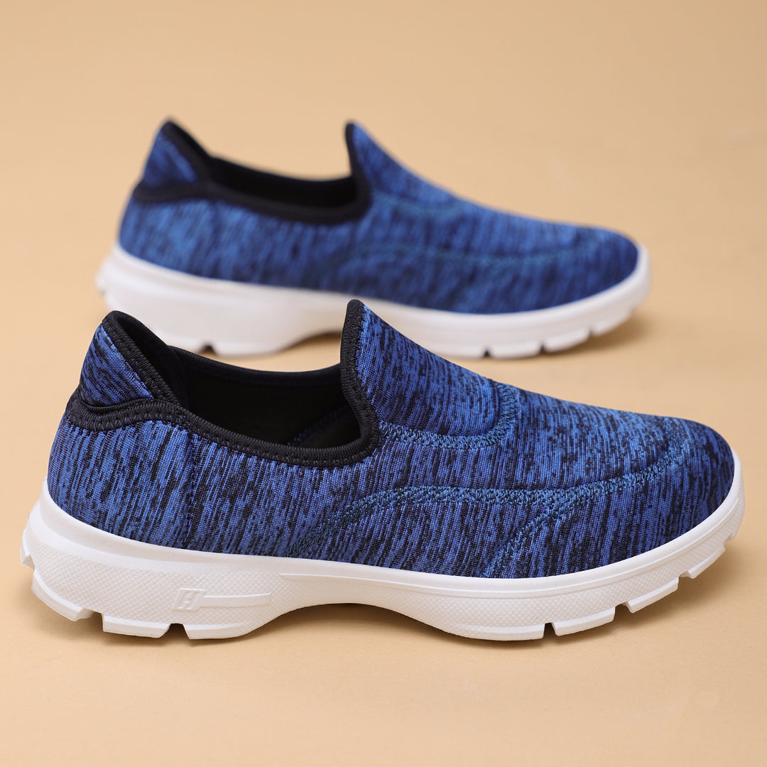 Damen Bequeme Slip-On Sneakers mit rutschfester Sohle und atmungsaktivem Obermaterial EB