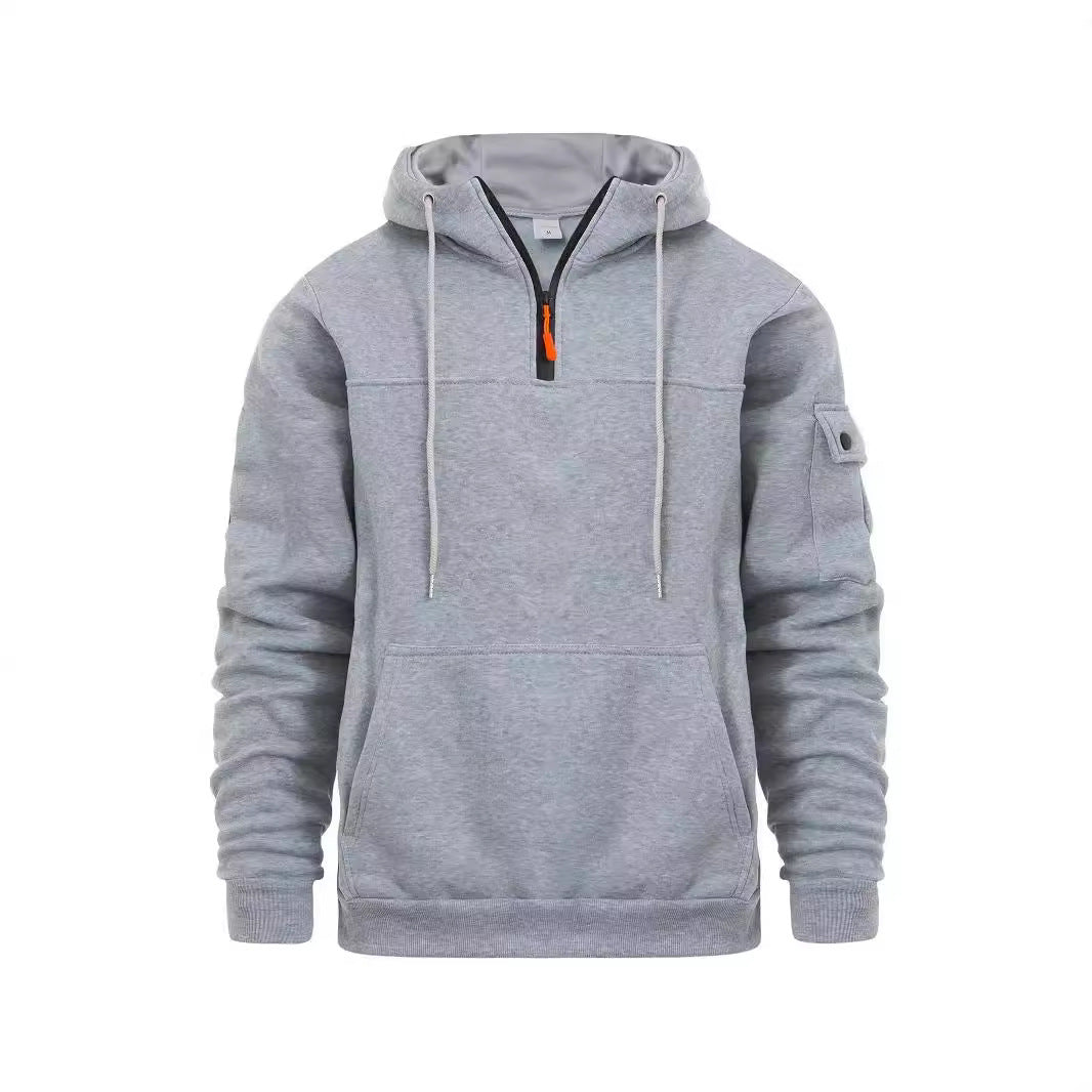 Herren Kapuzenpullover mit praktischen Taschen von EB
