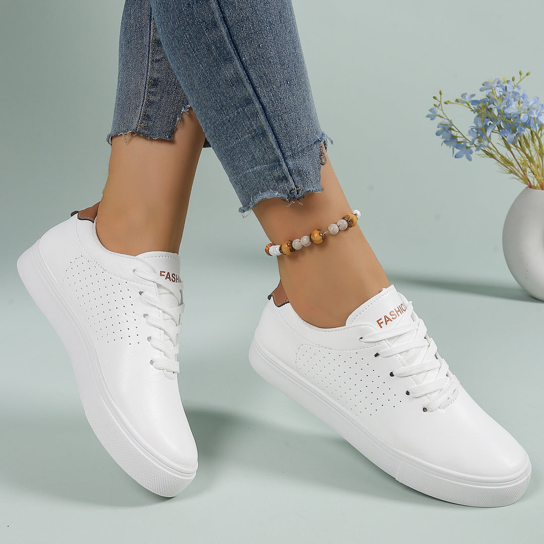 Damen Modische Sneakers mit atmungsaktiver Oberfläche und bequemer Dämpfung EB