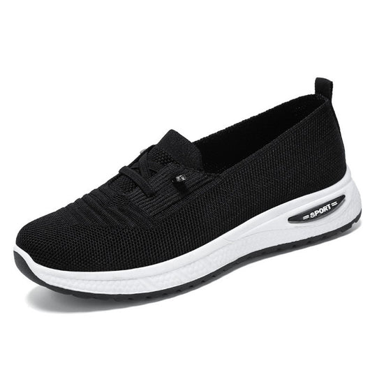 Damen Leichte Slip-On Sportschuhe mit weichem Mesh-Obermaterial EB