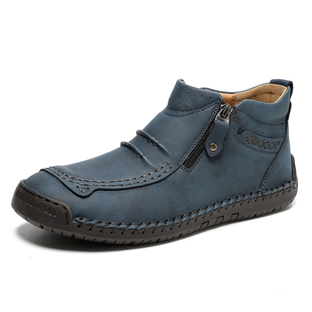 Herren modische Stiefel mit praktischem Reißverschluss EB