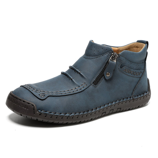 Herren modische Stiefel mit praktischem Reißverschluss EB