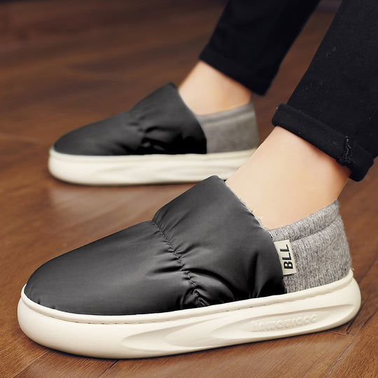 Damen Bequeme Hausschuhe mit atmungsaktivem und warmem Futter EB