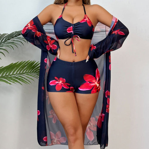 Damen Bademode-Set mit floralem Design EB