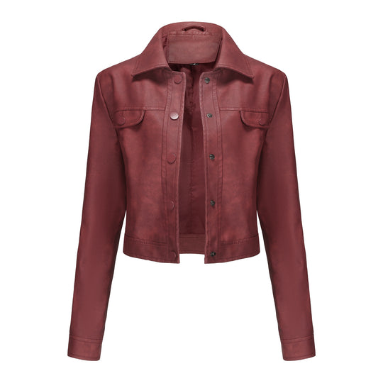 Damen modische kurz geschnittene jacke EB