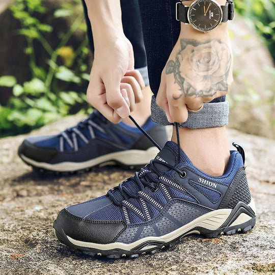 Damen Multifunktionale Wander-Sneaker mit rutschfester Sohle und atmungsaktivem Obermaterial EB