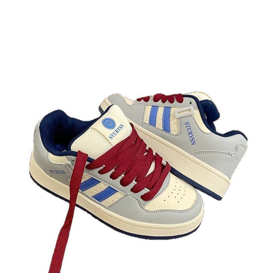 Damen modische Sneaker mit atmungsaktiver Mesh-Oberfläche und dämpfendem Komfort EB