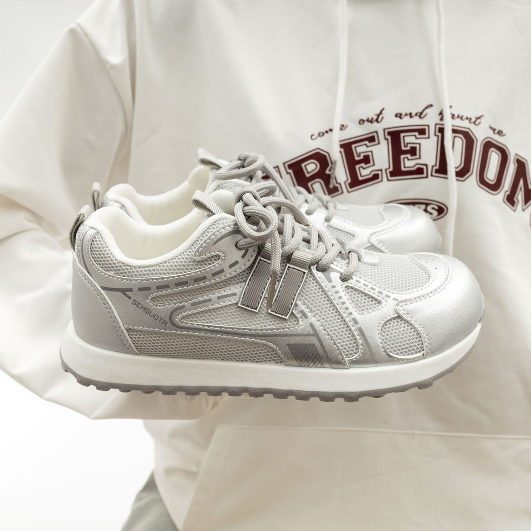 Damen Sportliche Freizeitschuhe mit rutschfester Sohle und atmungsaktivem Mesh-EB