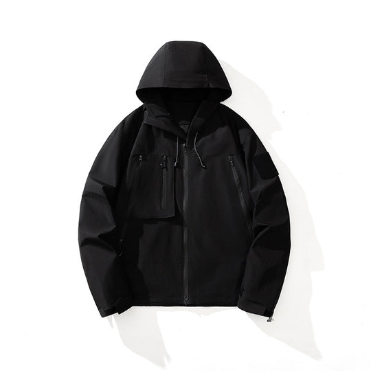 Herren technische Multifunktionsjacke mit praktischen Taschen EB