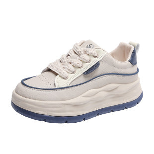 Damen trendige Chunky Sneakers mit gepolsterter Sohle und sportlichem Design EB