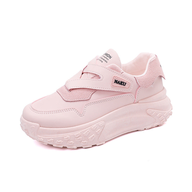 Damen Slipper Sneakers mit praktischem Klettverschluss und dämpfender Laufsohle EB