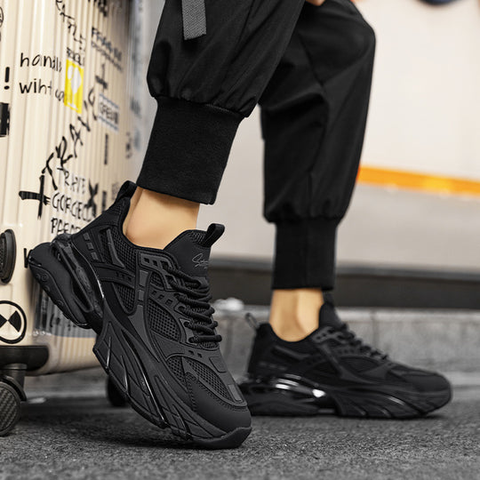Damen Sportliche Luftpolster-Sneaker mit atmungsaktivem Obermaterial und bequemer Dämpfung EB
