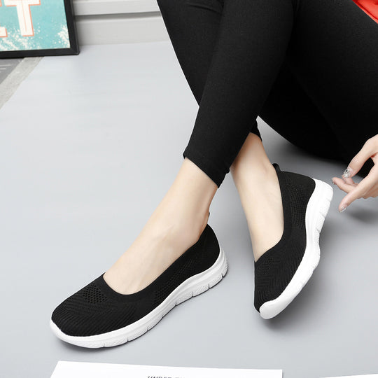 Damen Bequeme Strick-Slippers für Alltag und Freizeit EB