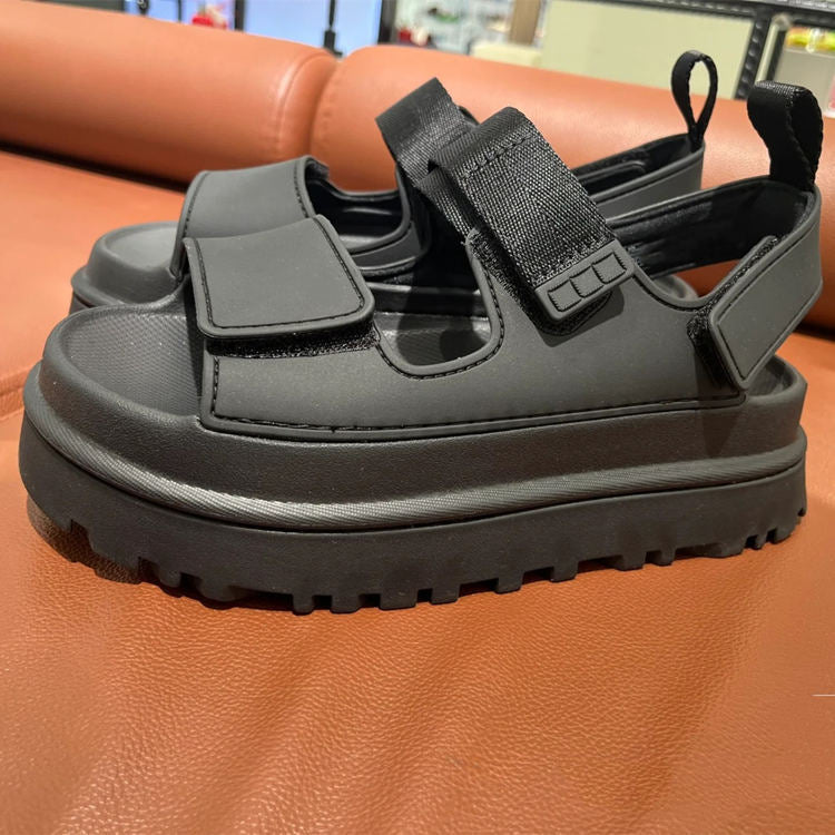 Damen Sportliche Sandalen mit ergonomischem Fußbett und rutschfester Sohle EB