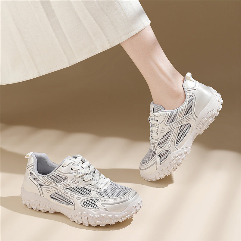 Damen Atmungsaktive und rutschsichere Sneaker mit vielseitigem Profil EB