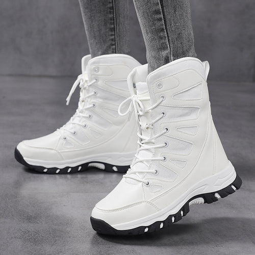 Damen High-Top Outdoor-Schuhe mit rutschfester Sohle und atmungsaktivem Obermaterial EB