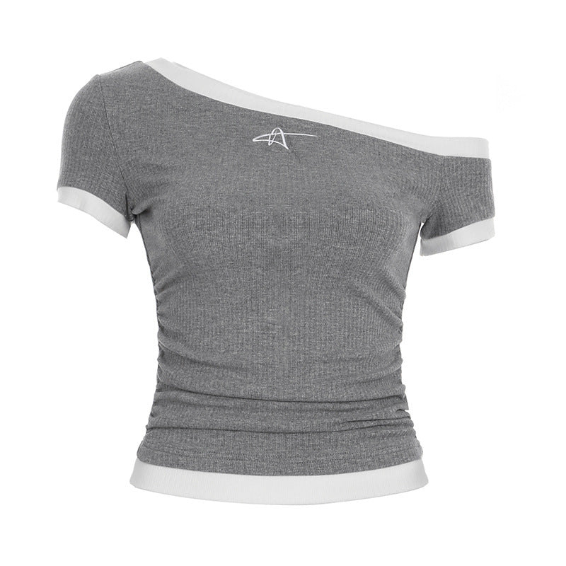Damen figurbetontes Kurzarmshirt EB