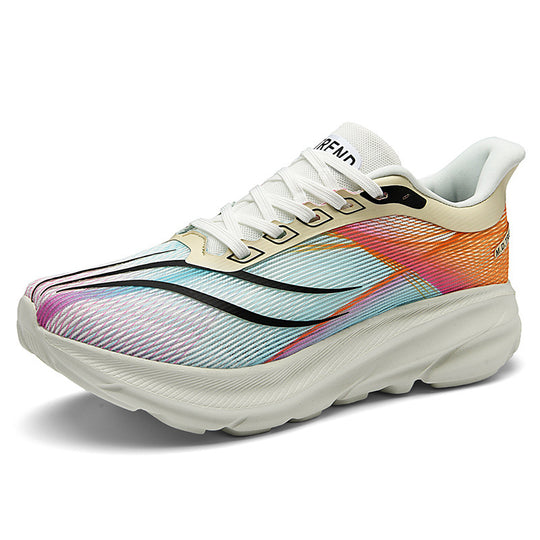 Damen Hochleistungs-Laufschuhe mit atmungsaktiver Struktur und dämpfender Sohle EB