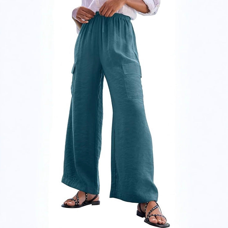 Damen Cargo-Hose aus leichtem Jersey EB