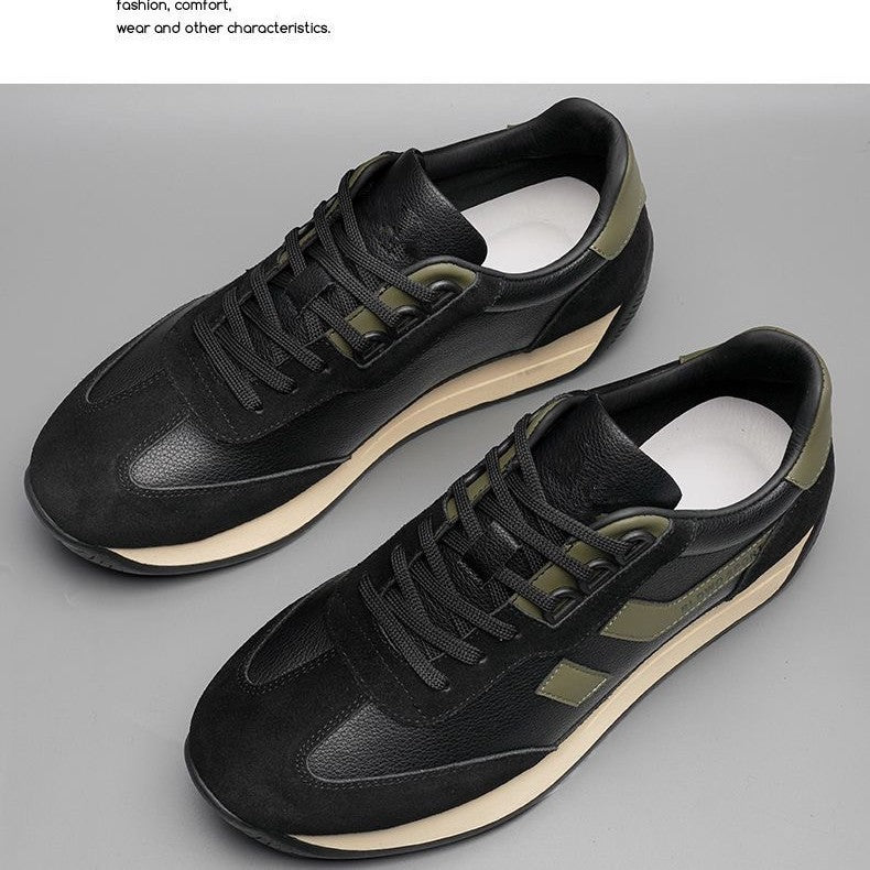 Damen Sportliche Sneakers mit strapazierfähigem Wildleder und atmungsaktiver Struktur EB