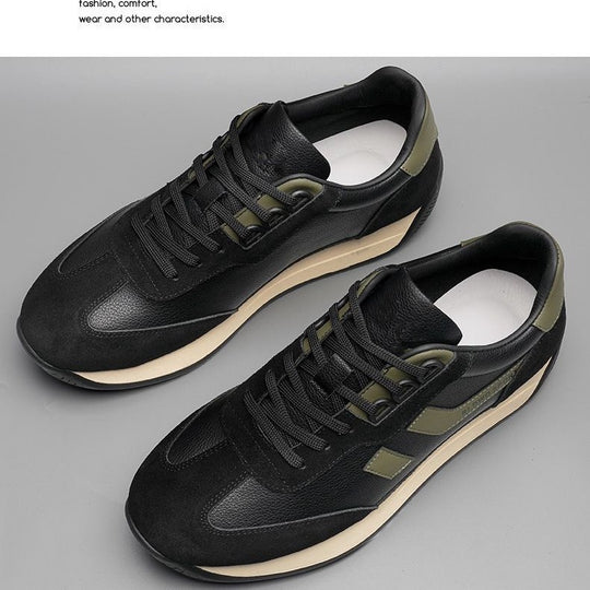Damen Sportliche Sneakers mit strapazierfähigem Wildleder und atmungsaktiver Struktur EB
