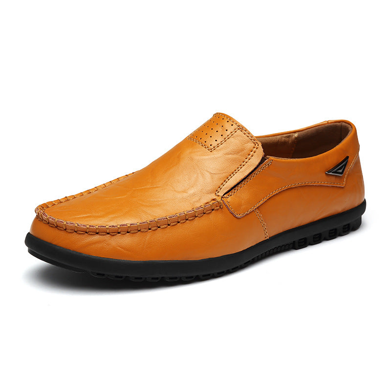 Herren Elegante Mokassins mit elastischem Einstieg und rutschfester Sohle EB