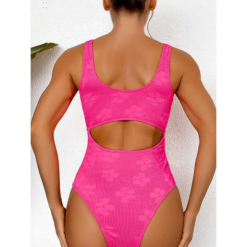 Damen Cut-Out Badeanzug EB