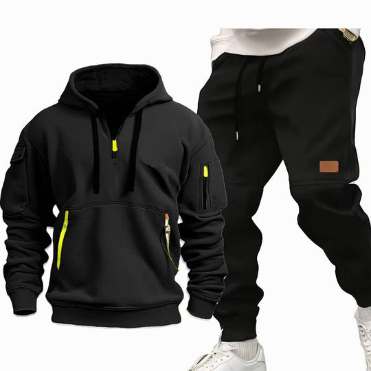 Herren Funktions-Hoodie und Jogginghose Set EB
