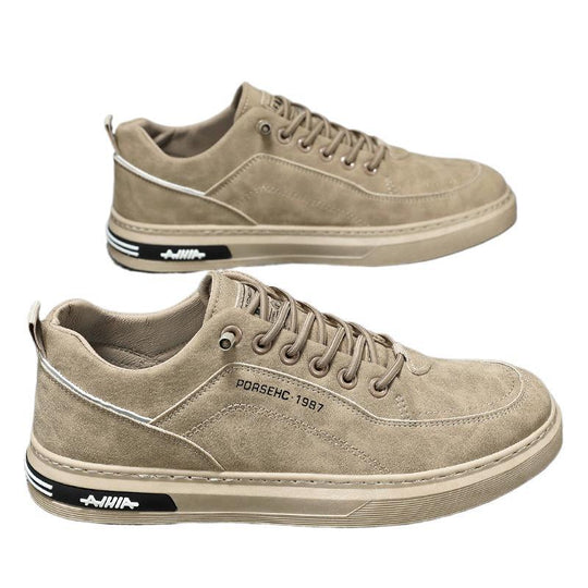 Damen Sportliche Sneaker mit weichem Wildleder-Obermaterial und dämpfender Sohle EB