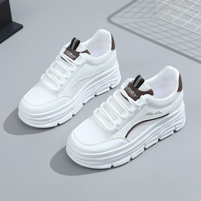 Damen Plattform Sneakers mit dämpfendem und flexiblen Sohlenprofil EB