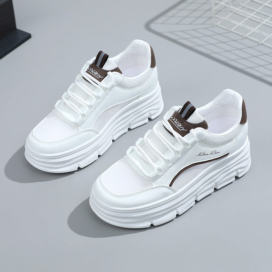 Damen Plattform Sneakers mit dämpfendem und flexiblen Sohlenprofil EB