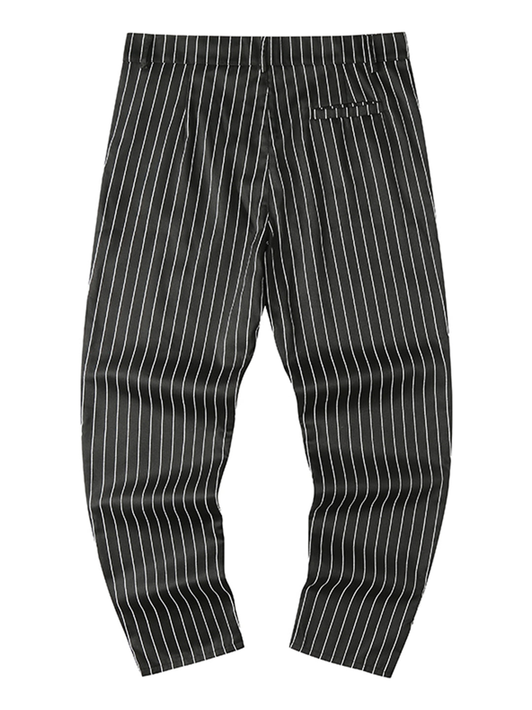 Herren elegante Slim-Fit Jeans im modernen Streifenmuster EB